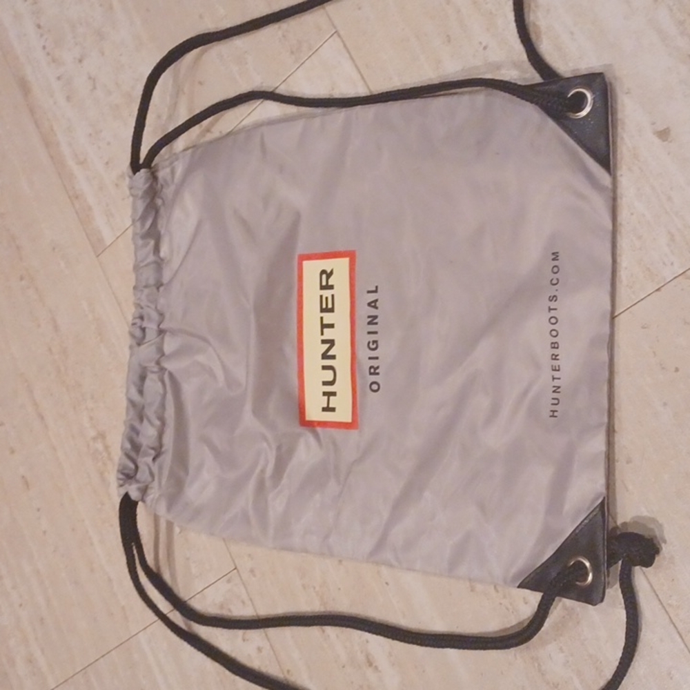 Hunter Boots Drawstring Bag/Backpack - image 1